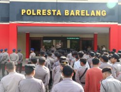 Polisi Turunkan Ratusan Personel Saat Malam Takbiran di Batam