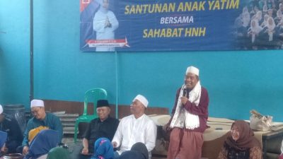 Santuni Anak Yatim, Neneng Berharap Demokrat Makin Dekat Dengan Rakyat