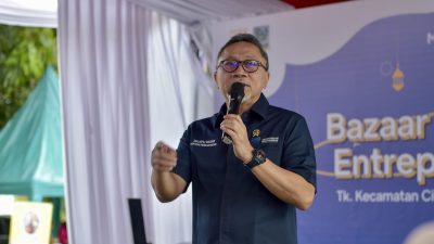 Kembali Tinjau Pasar Murah di Jakarta, Mendag Zulkifli Hasan: Masyarakat Dapat Bapok dengan Murah dan Mudah