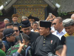 Prabowo Subianto Tegaskan Kunjungan ke Sumbar Bukan Agenda Kampanye
