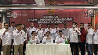 Relawan Rumah Jokowi Deklarasi Dukungan Untuk Ganjar Pranowo