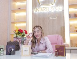 Tasya Revina Ciptakan Kenangan Yang Indah Dengan Parfume Lokal ANIVERABLE yang Menggoda