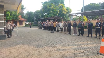 Muspika Setu Gelar Apel Pengamanan Malam Idul Adha 1444 H