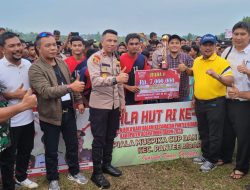 Peringati HUT RI Ke 78, Tokoh Pemuda Aceh Hadi Maros Gelar Turnamen Sepakbola