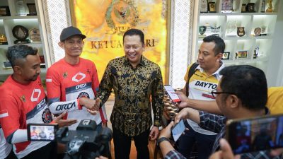 Ketua Umum IMI Bamsoet Dukung Pembalap Indonesia Berlaga di Kejuaraan Internasional Balap Offroad Roda Dua Rimba Raid 2023 di Malaysia
