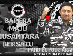 Fahd Elfouz Perintahkan DPD Bapera NTB Dukung Sari Yulianti