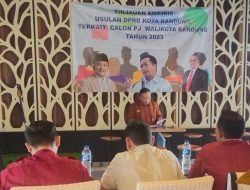 Dua Sosok Ini Dinilai Penuhi Syarat Jadi Calon Pj.Wali Kota Bandung