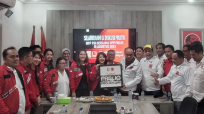 Projo dan PSI Bertemu untuk Membangun Politik yang Positif