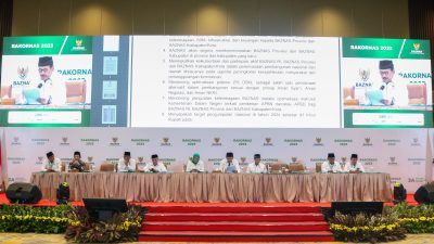 Perkuat Tata Kelola Zakat, Rakornas BAZNAS se-Indonesia 2023 Hasilkan 17 Resolusi