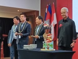 Ganjar Pranowo Rayakan Ulang Tahun Bersama Delegasi CALD Party