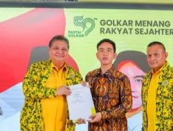 Gibran Terima SK Rekomendasi Bacawapres Dari Golkar