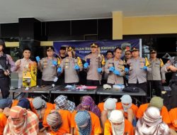 Polresta Bengkulu Tangkap 16 Pelaku di Bawah Umur Terkait Kasus Begal