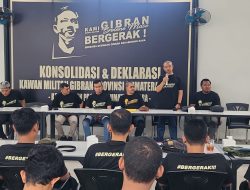 Relawan Kami Gibran Sumatera Utara, Yakin Prabowo-Gibran Menang Satu Putaran