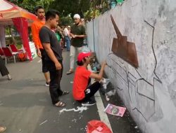 Koramil 06/Cempaka Putih Selenggarakan Lomba Mural Untuk Peringati Hari Pahlawan