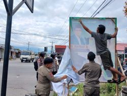 Bawaslu Agam Turunkan Tim Penertiban Alat Peraga Kampanye