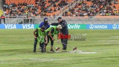 Pascarumput Diganti, Lapangan JIS Kini Tergenang Air