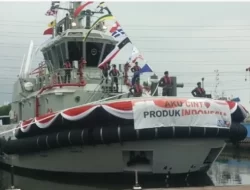 TNI AL Terima Kapal Tunda Ketiga Buatan Dalam Negeri untuk Koarmada I