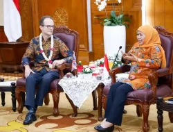 Khofifah Pastikan Kerja Sama Proyek Kereta Api dengan Inggris