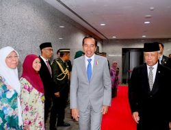 Presiden Jokowi Tiba di Bandar Seri Begawan Brunei Darussalam