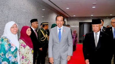 Presiden Jokowi Tiba di Bandar Seri Begawan Brunei Darussalam