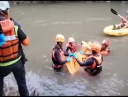 Gulkarmat Jaktim Temukan Jasad Bocah yang Tenggelam di Kali Ciliwung