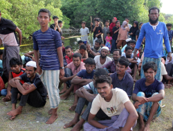 Aparat Amankan 17 Pengungsi Rohingya di Dumai