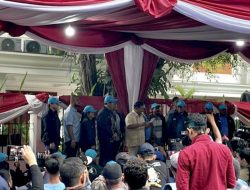 Ribuan Nelayan Sampaikan Langsung Dukung Prabowo-Gibran di Kertanegara