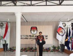 KPU Kalteng: Proses Sortir-Lipat Surat Suara Capai 99,67 Persen