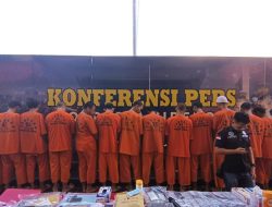 Polresta Cirebon Ringkus 18 Pengedar Narkotika dan Obat Keras