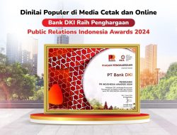 Bank DKI Raih Penghargaan Public Relations Indonesia Awards 2024
