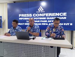 Kebocoran Pipa Air Baku PJT II Bikin 84 Kelurahan di Jakarta Alami Gangguan Suplai Air 
