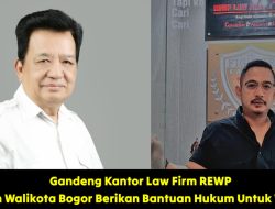 Gandeng Kantor Law Firm REWP, Calon Walikota Bogor Berikan Bantuan Hukum Untuk Warga