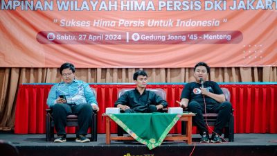FGD Hima Persis DKI, Tagline Sukses Jakarta Disebut Menginspirasi Gerakan Mahasiswa