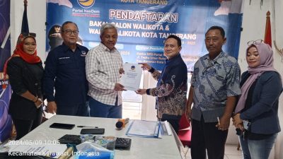 Nasdem Titip Pembangunan Inovasi ke Helmy Halim