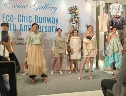 Karya Busana dan Aksesoris dari Bahan Daur Ulang Dipamerkan EXME Gallary saat Ulang Tahun ke-10