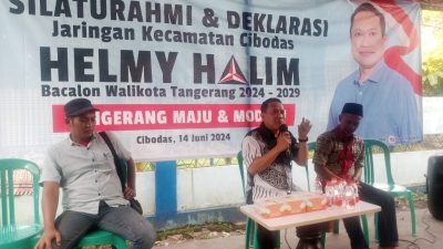 Bakal Calon Walikota Helmy Halim Gelar Silaturahmi dan Deklarasi