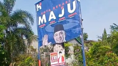 Sejumlah APK Bergambar Herkos Dirusak, Relawan Bakal Seret Pelaku ke Ranah Hukum 