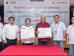 Gandeng Perumda Pasar Niaga Kerta Raharja, Bank DKI Berikan Layanan Fasilitas Perbankan