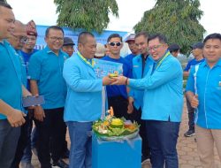 DPP KNPI Ilyas Indra Bersama Jajaran Pengurus Syukuran HUT KNPI Ke 51 di Kawasan IKN