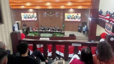 50 Anggota DPRD Kota Bekasi Terpilih Dilantik dan Diambil Sumpahnya