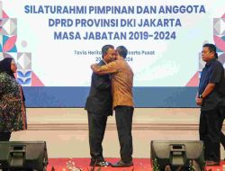 Saat Silaturahmi Purnatugas DPRD DKI, Pj Gubernur Heru Apresiasi Kinerja Prasetyo dan Jajarannya