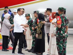 Kapolda Bersama Forkopimda Aceh Sambut Kedatangan Presiden Jokowi