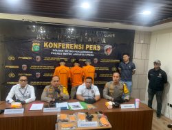 Polisi Amankan Empat Pelaku Pencurian Motor Bersenjata Golok dan Airsoftgun di PIK Penjaringan