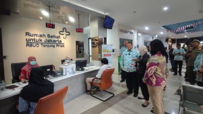 Pastikan Pelayanan Kesehatan, Juaini Blusukan di RSUD Tanjung Priok