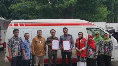 Dukung Layanan PMI, Bank DKI Serahkan 1 Unit Mobil Operasional