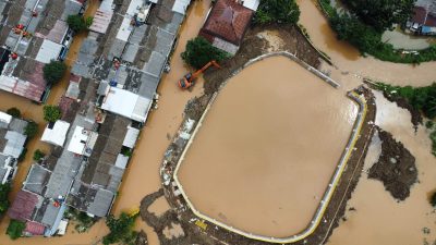 Banjir di Ciledug Bekasi Akibat Kontraktor Dinilai Tidak Ahli Kerjakan Proyek Kolam Retensi