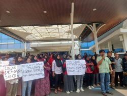 Warga Demo di BPN Tuntut Percepatan Validasi Lahan SDN 04 Burangkeng