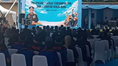 Desk Ketenagakerjaan Polri, 1.575 Buruh Kembali Bekerja, Wujudkan Perlindungan Hukum dan Akses Kerja