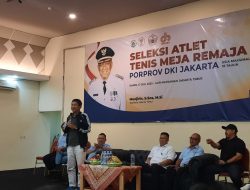 Hadapi Porprov DKI Jakarta, KONI Jaktim Seleksi Atlet Tenis Meja Remaja