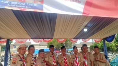 Ratusan Pelajar SD-SMP Ikuti Jambore Ranting Setu